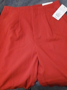 Red Women's Dress Pants
